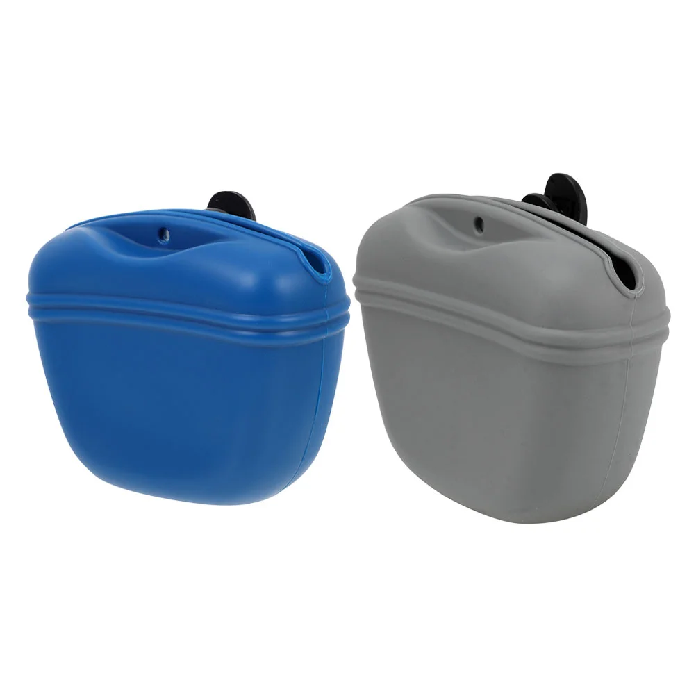 

Trainingdog Pouch Pet Treat Snack Waist Puppyreward Carries Container Storagebelt Fanny Dispenser Poop Walking Pets Silicone
