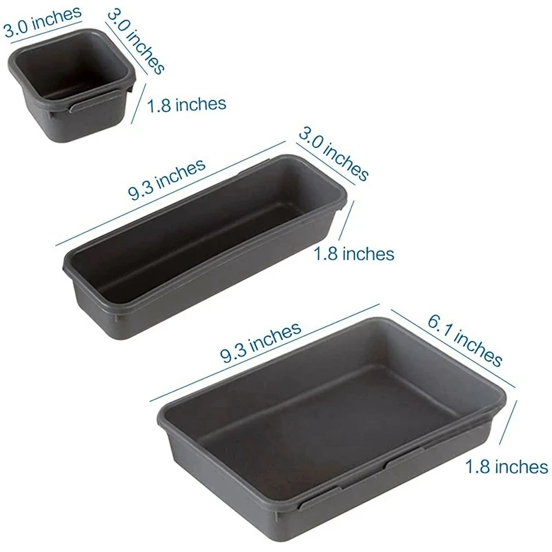 18 упаковок многофункциональный настольный органайзер для выдвижных ящиков