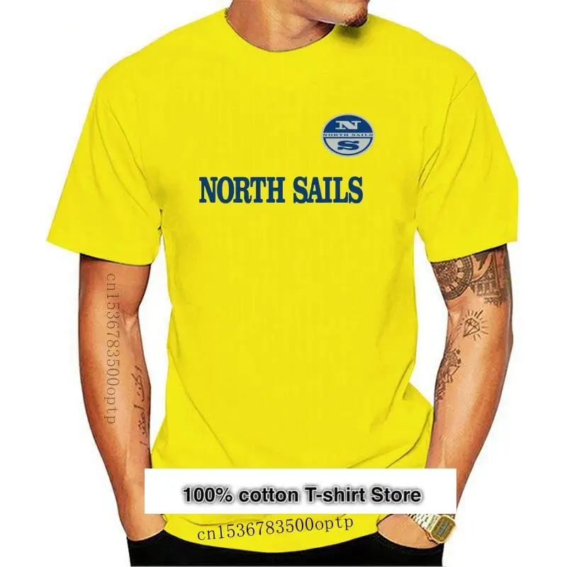 

New North Sails BlackWhite T-shirt Size S - 3 XL dw1
