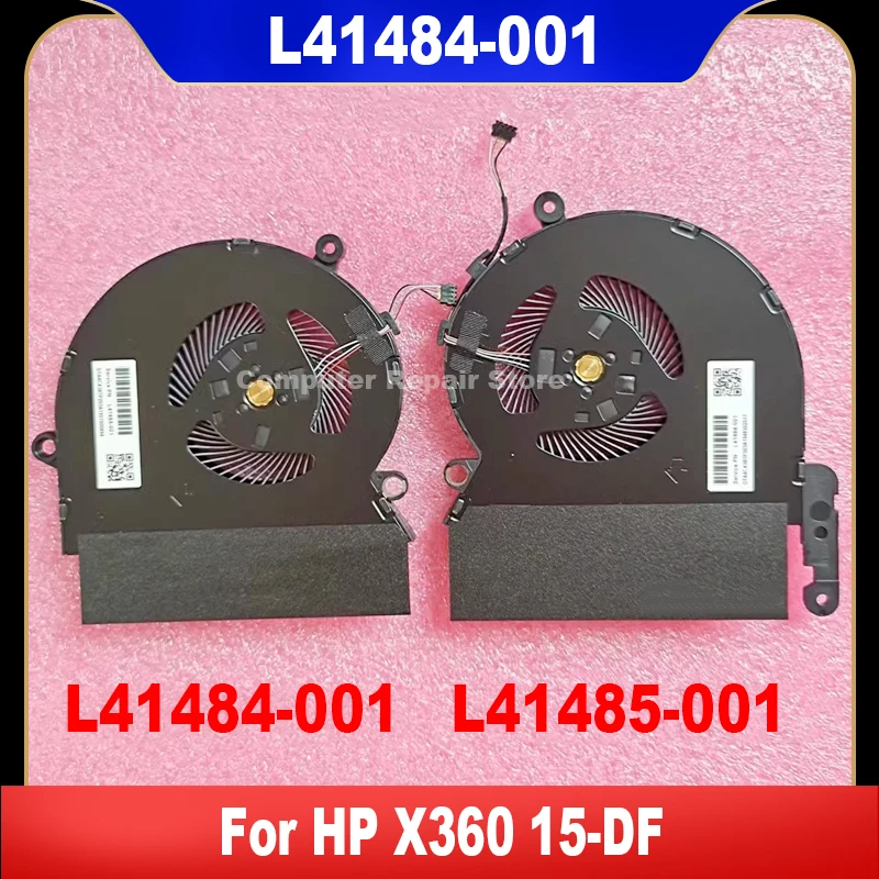 L41484-001 L41485-001 Новый оригинальный охлаждающий вентилятор для HP X360 15-DF компьютерные