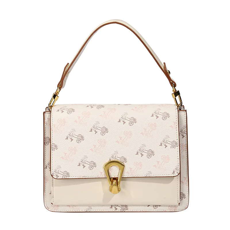 2023 High Quality Brand Designer Houndstooth Embroidery Women Coin Purse Genuine Leather Three-fold Billfold Cowhide Card Holder