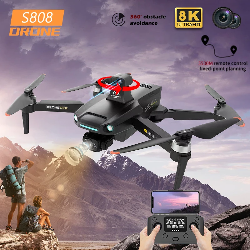 

Квадрокоптер складной с GPS, 8K, FPV, 5 км