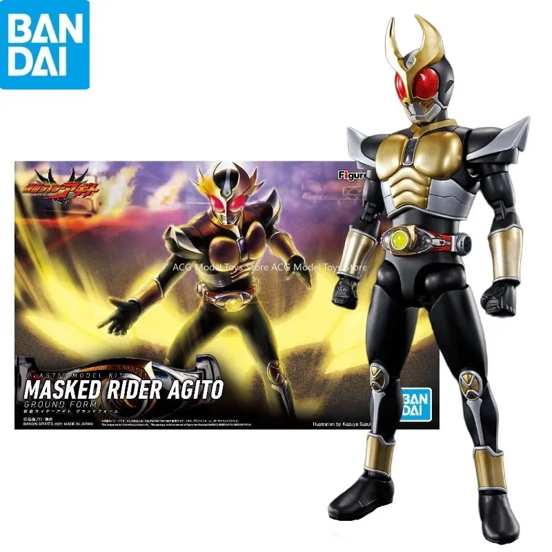 В наличии оригинальная Bandai Tokusatsu FRS Masked Rider Agito Ground Form собранная модель