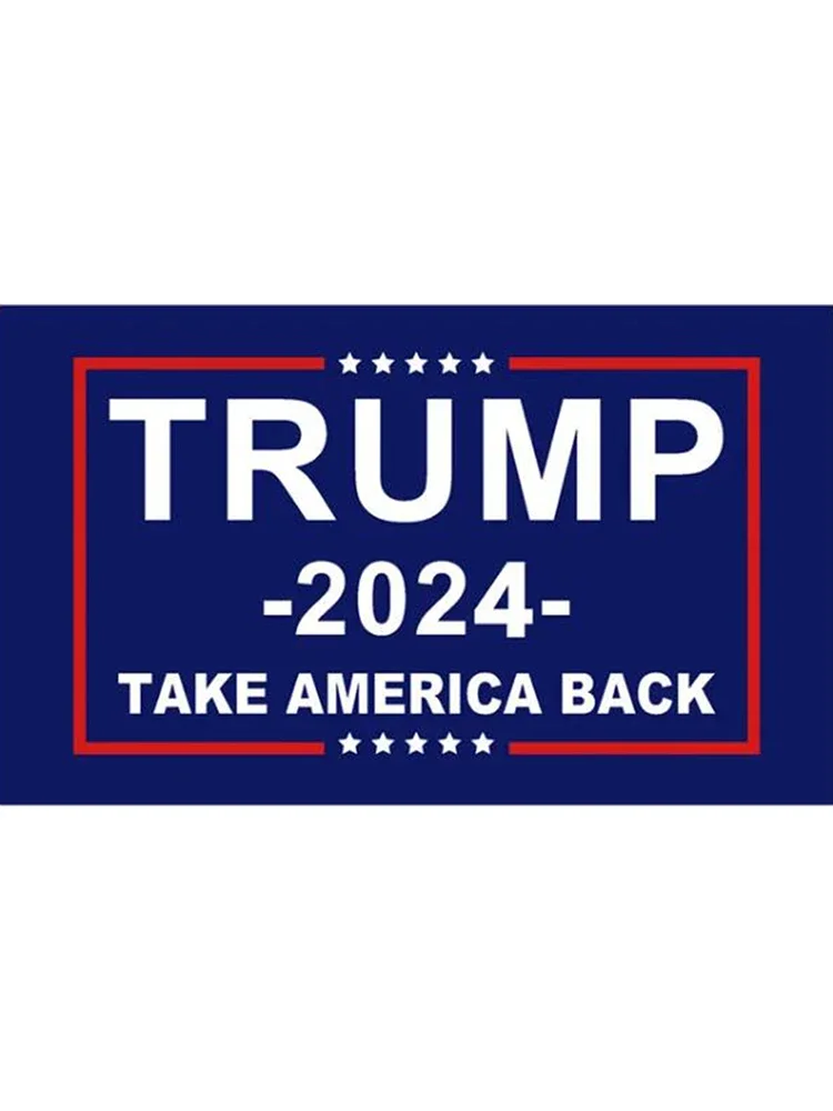 Пользовательский флаг Трампа 2024 Возьмите Америку обратно 3 x 5 футов или 2 фута