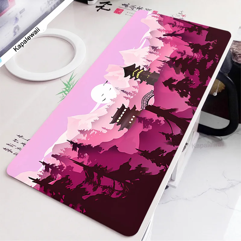 

Firewatch Mousepad Custom Computer Desk Mats Gamer Office Run Laptop Deskpad Soft Mouse Pad XXL Japanese Art Mause Carpet 100x50