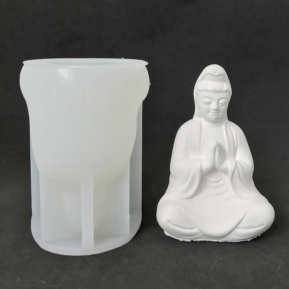 3D скульптура невесты Женская силиконовая форма в виде свечи женская статуя на