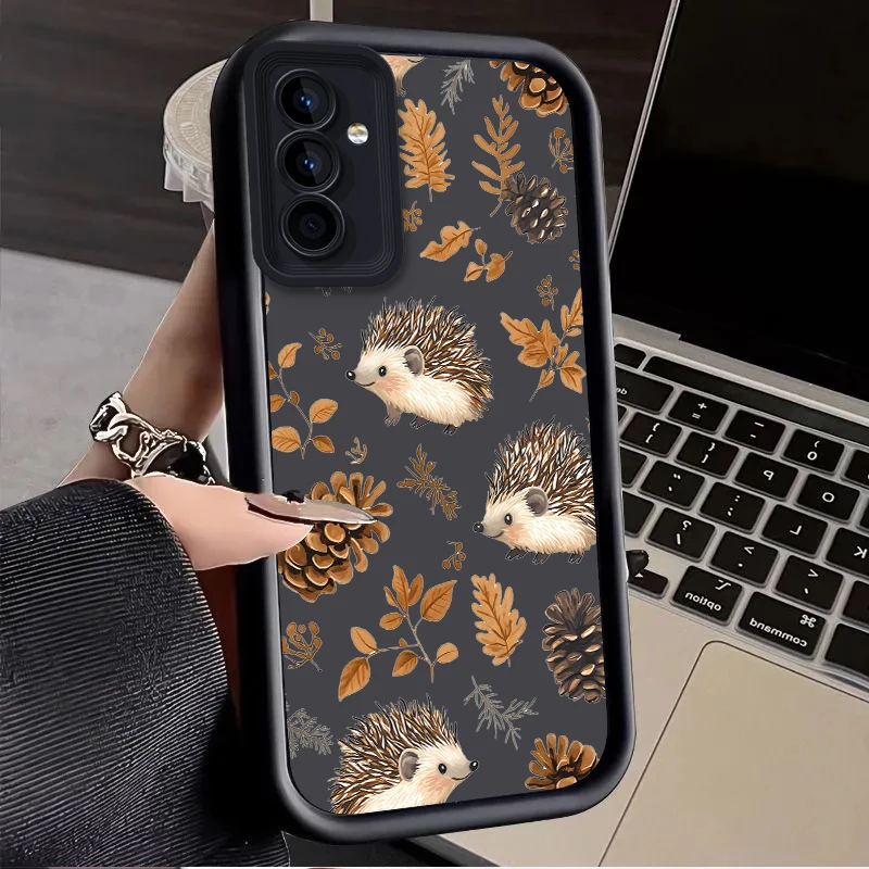 Чехол «Ежик» для Samsung Galaxy A53 A50 A50S A36 5G A35 A34 A33 A32 A30 A26 A24 A23 A22 A20 A16 A15 A14 A13 A12 4G A06 Cover (art.: 3920d2c4e60c4) - 3920d2c4e60c4