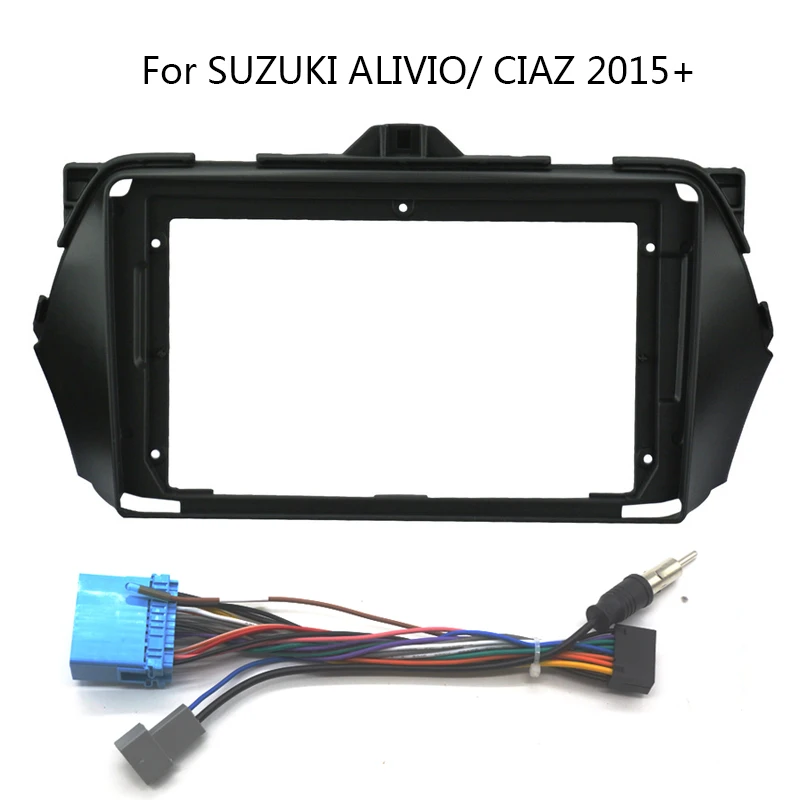 

9-дюймовый автомобильный радиоприемник для SUZUKI ALIVIO/ CIAZ 2015-2020, автомобильный стерео приборной панели, устанавливаемая и устанавливаемая пане...