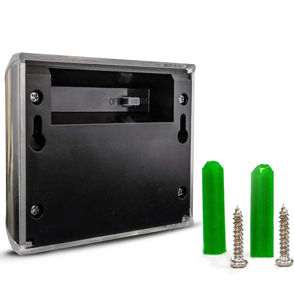 

2PCS Wall Light Solar Body Induction Fence Lamp Lighting Stainless Steel