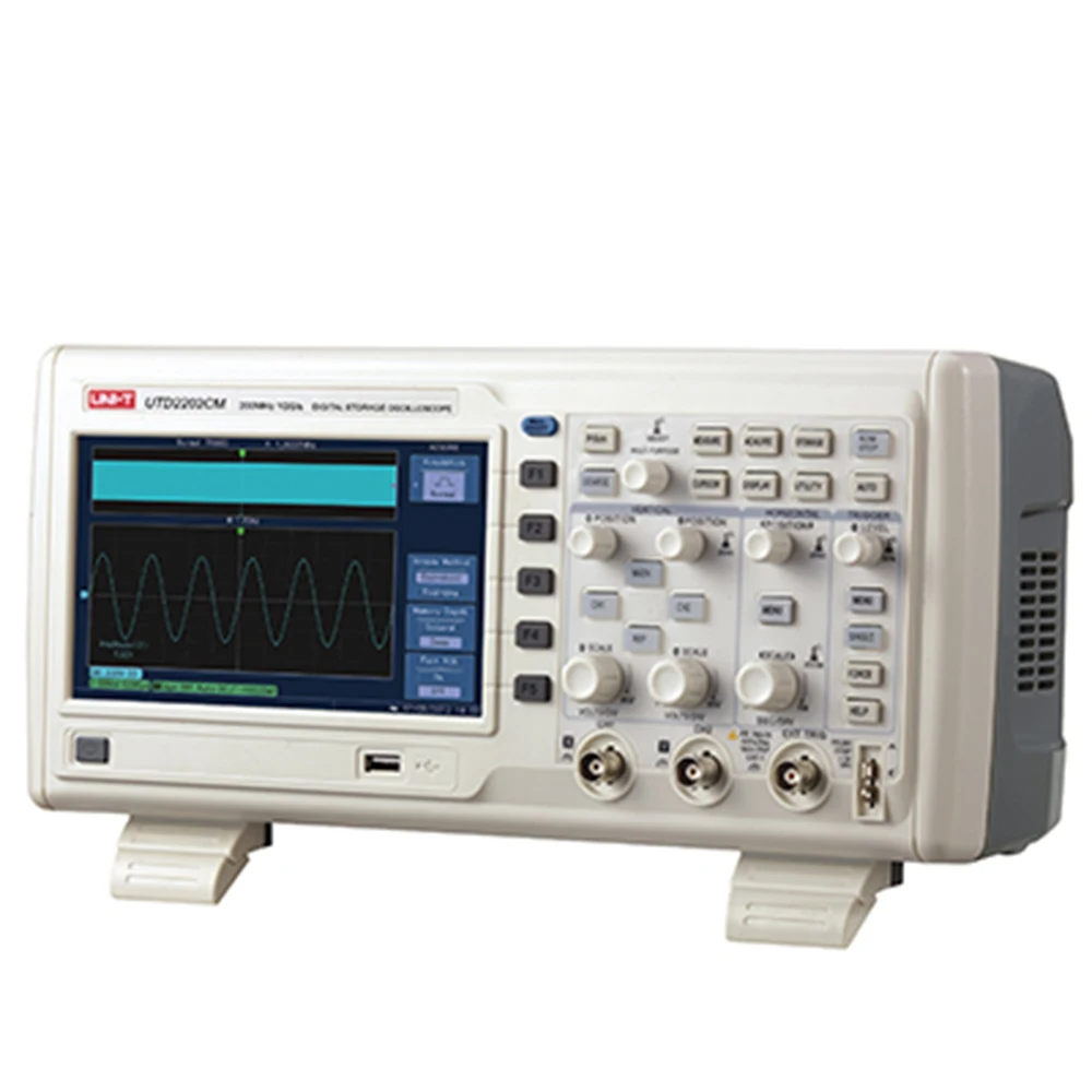 

UNI-T UTD2202CM digital storage oscilloscope optical oscilloscope virtual oscilloscope