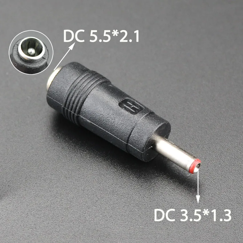 DC5.5X 2.1 MM Female Jack Plug Adapter Connectors to DC 7.9 5.5 4.8 4.0 3.5 3.0 mm 2.5 2.1 1.7 1.35 0.7 mm Male Power Adaptor images - 6