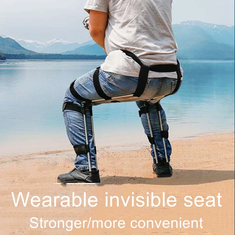 Less Chair Invisible Seat Artifact Exoskeleton Chair Human Wearable Chair Magic