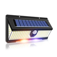 Solar lights outdoor Solar motion sensor lights Panel with IP65 Waterproof  for Deck Fence Post Door Deck,Pathway,Porch Garage