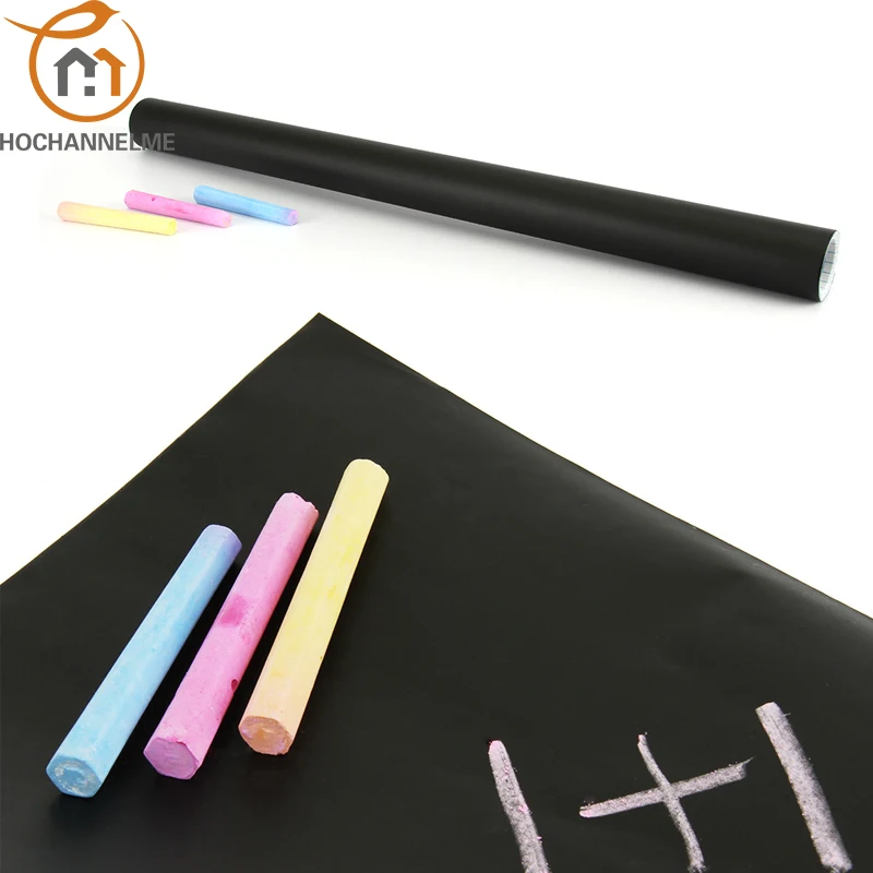 Blackboard Vinyl Chalkboard Wall Stickers 45*200CM children drawing toy vinilos paredes