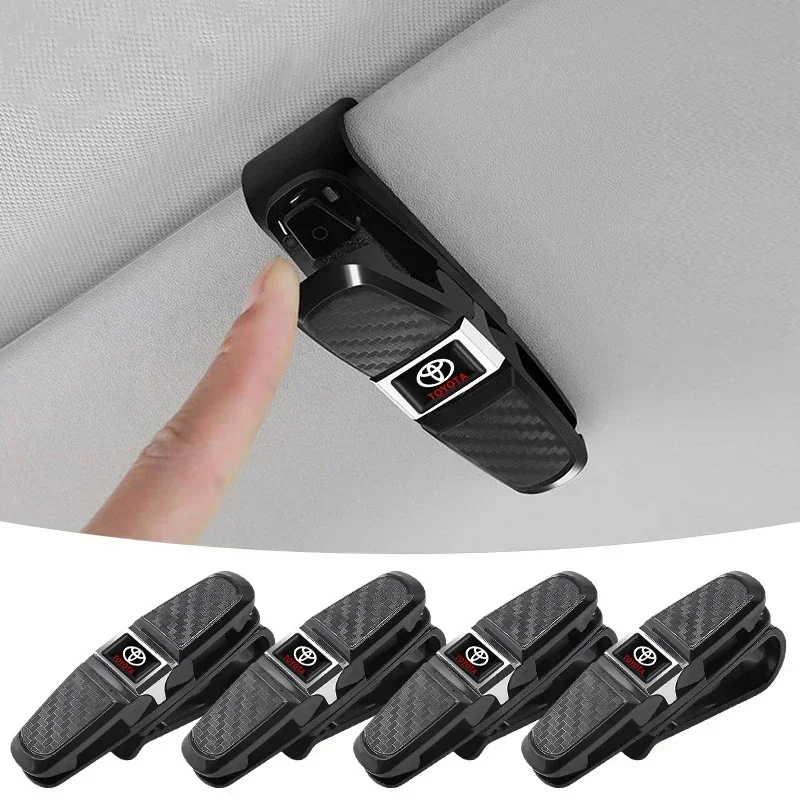 Горячий многофункциональный автомобильный солнцезащитный козырек для Toyota зажим