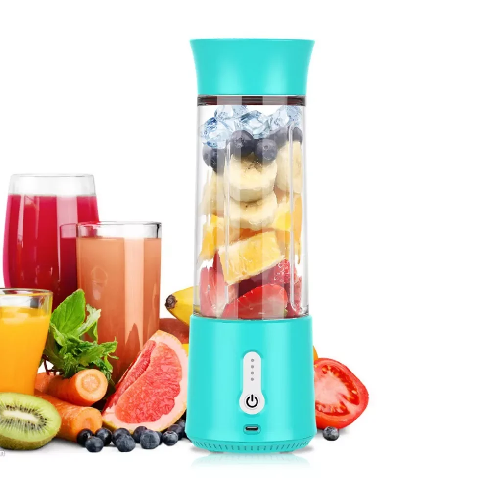 

NEW2023 Rechargeable Portable Fruit Juicer Blender Handheld Smoothie Milkshake Maker Mini Juice Water Stirring Mixer Cup