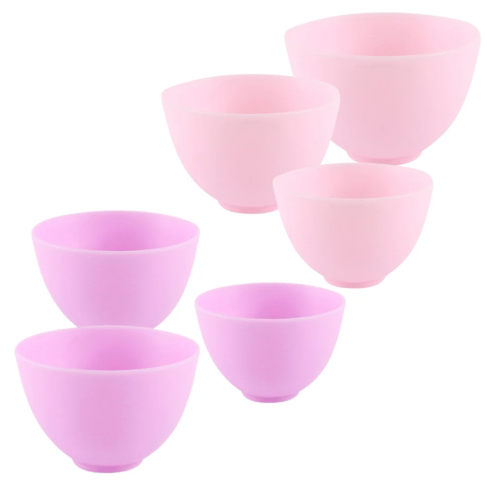 

Bowl Mixing Silicone Bowls Facial Face Prep Diy Anticondiment Servefalling Serving Clay Household Supplies Mud Other Skincare