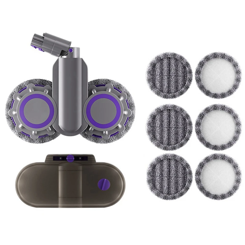 

Электрическая щетка для пылесоса Dyson V10slim V12slim, насадка для швабры, для влажной и сухой уборки, с резервуаром для воды