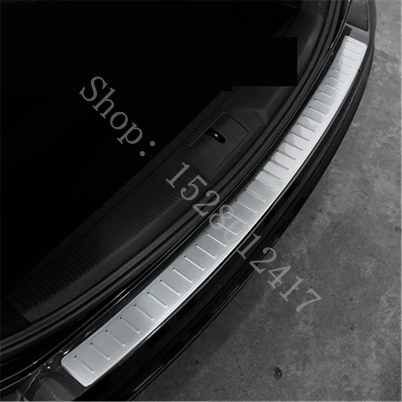 Для VW/volkswagen Sharan 2012 2013 ~ 2019 внешний задний бампер из нержавеющей стали протектор