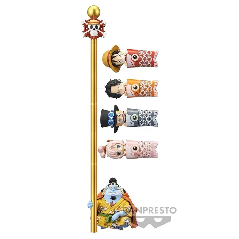 Фигурки из аниме One Piece Wcf Carp Streamer Luffy Jinbe Ace Sabo Shirahoshi фигурки героев милые