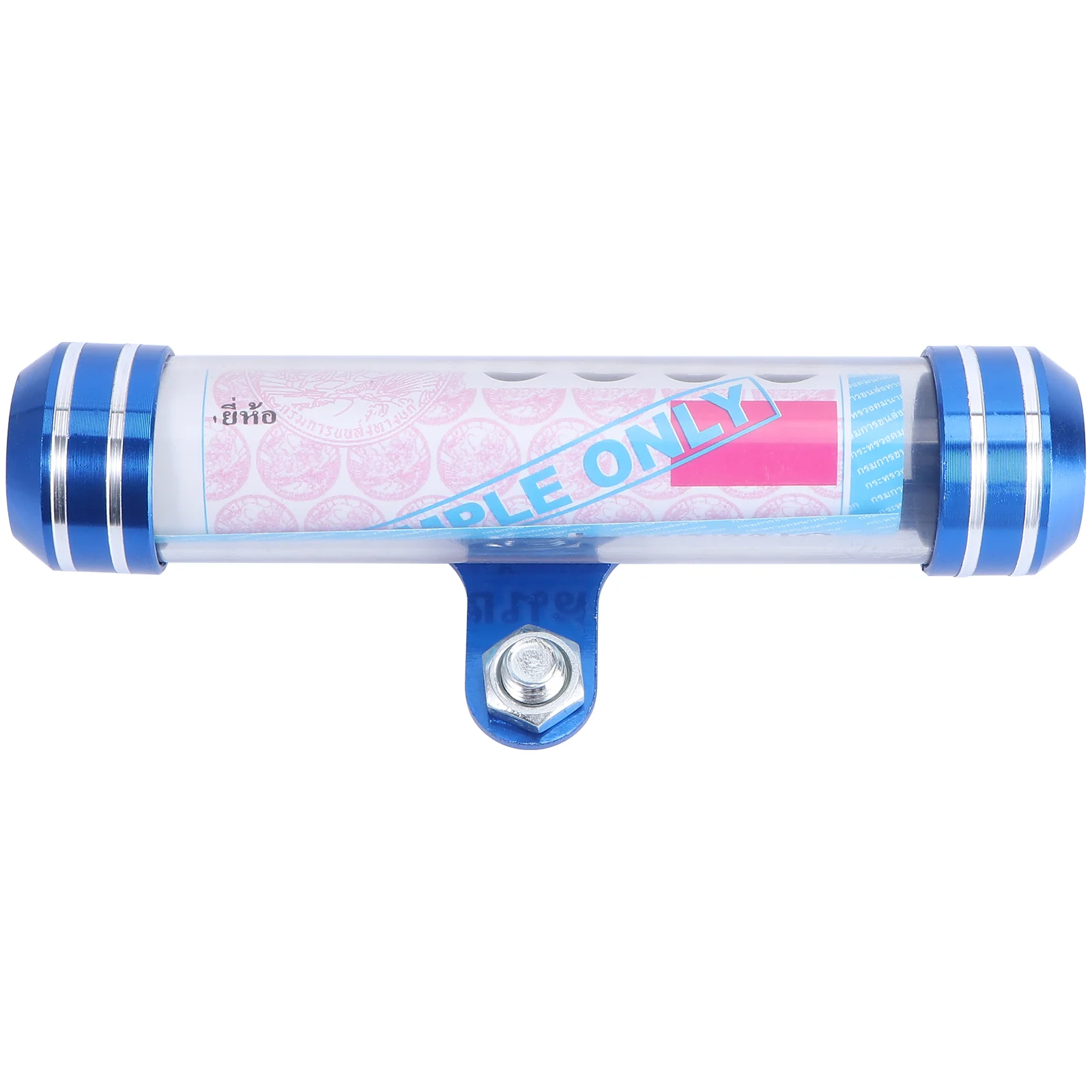 

1Pc License Plate Tube Motorcycle Motorbike Secure Tax Disc Tube Scooter Tax Disc Holder License Plate Tube
