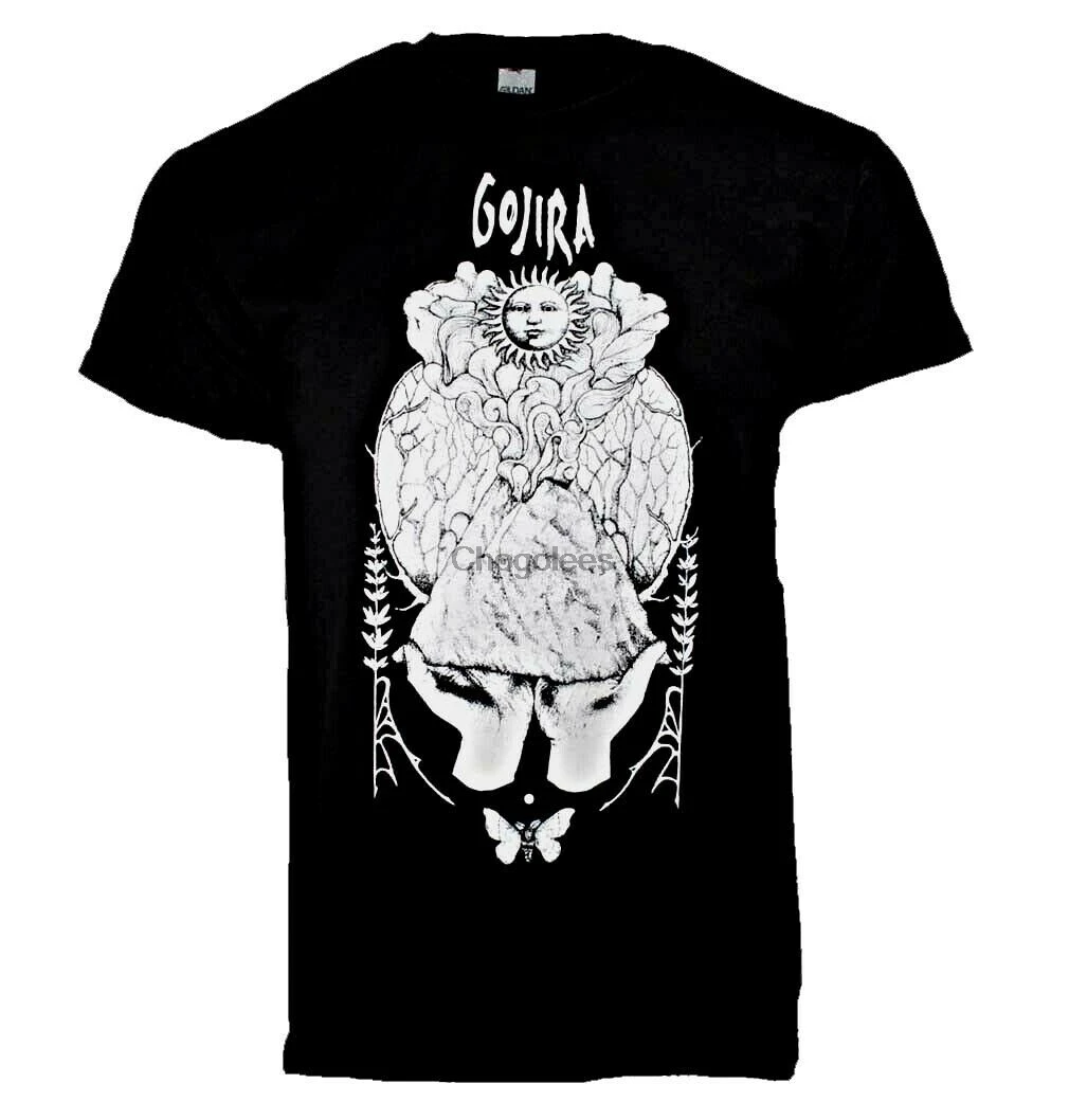 Новинка Классическая рубашка Gojira Magma Woods из тяжелого металла |