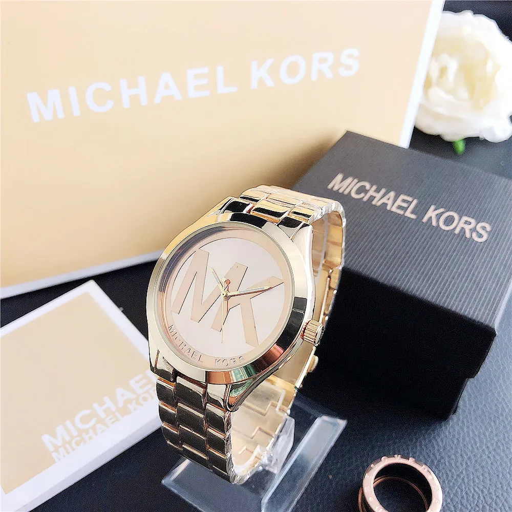 Фото Совершенно новая модная сумка Michael Kors MK с кристаллами в виде букв, розовая, стильная и индивидуальная женская сумка. №1