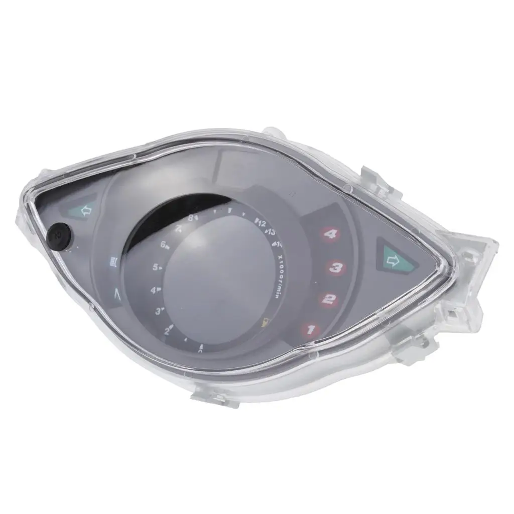 Мотоциклетный ЖК-цифровой дисплей с подсветкой одометр тахометр указатель