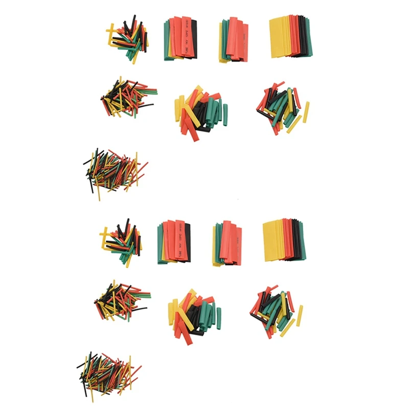 

656 шт., термоусадочные трубки для проводов, 2:1