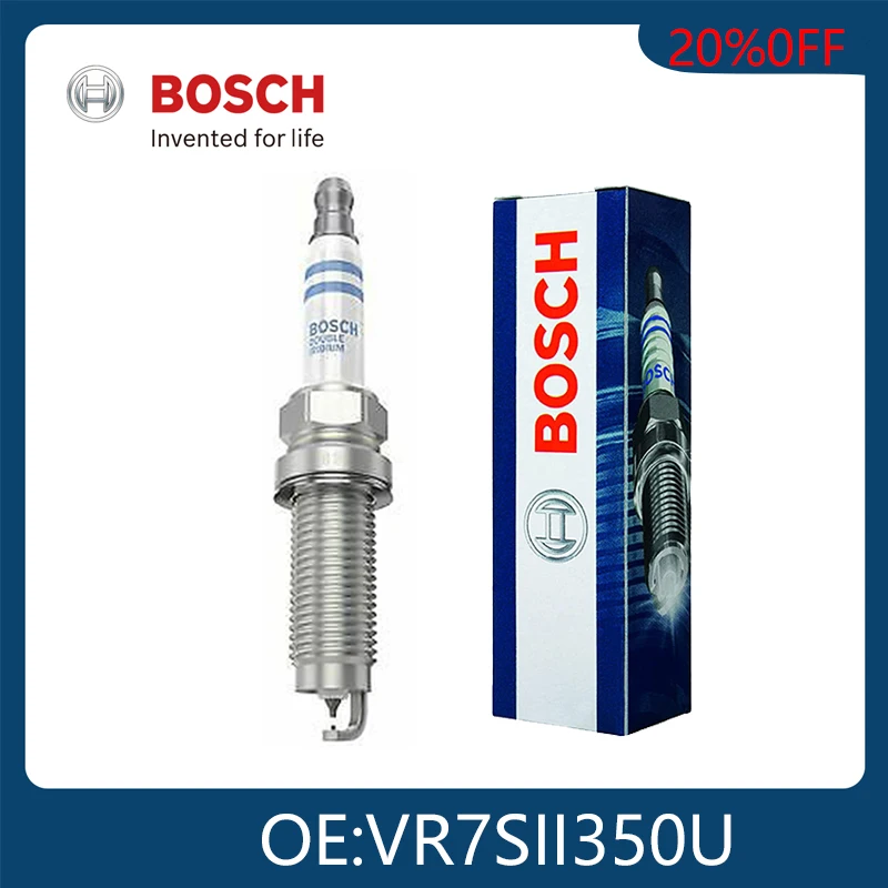 

BOSCH Genuine 0242135570 VR7SII350U Double Iridium Spark Plug Ignition System Car Candles For HONDA HR-V Auto Replacement Parts