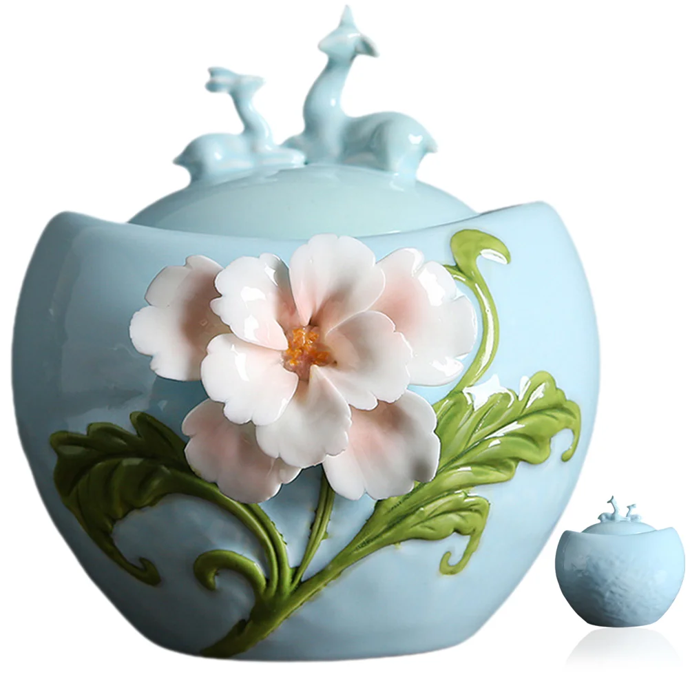 

Tea Sealing Jar Vintage Loose Tea Jar Multipurpose Storage Jar Storage Holder