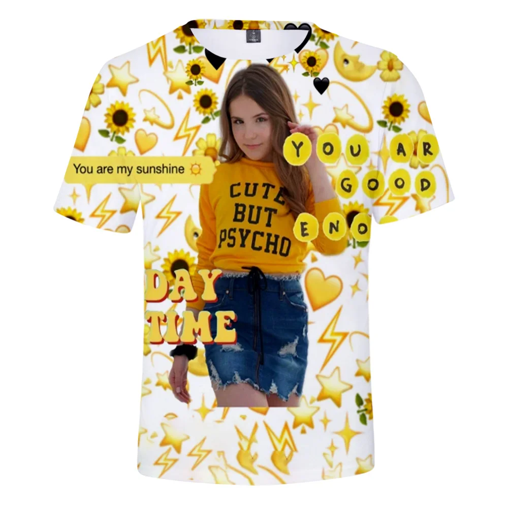 

New Piper Rockelle Merch 3D Harajuku Women T Shirt Short Sleeve Summer Tops For Women Fashion Casual Clothes Streetwear Kids Te