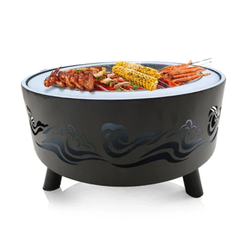 Скандинавский железный костра для уличного обогревателя бытовой угольный