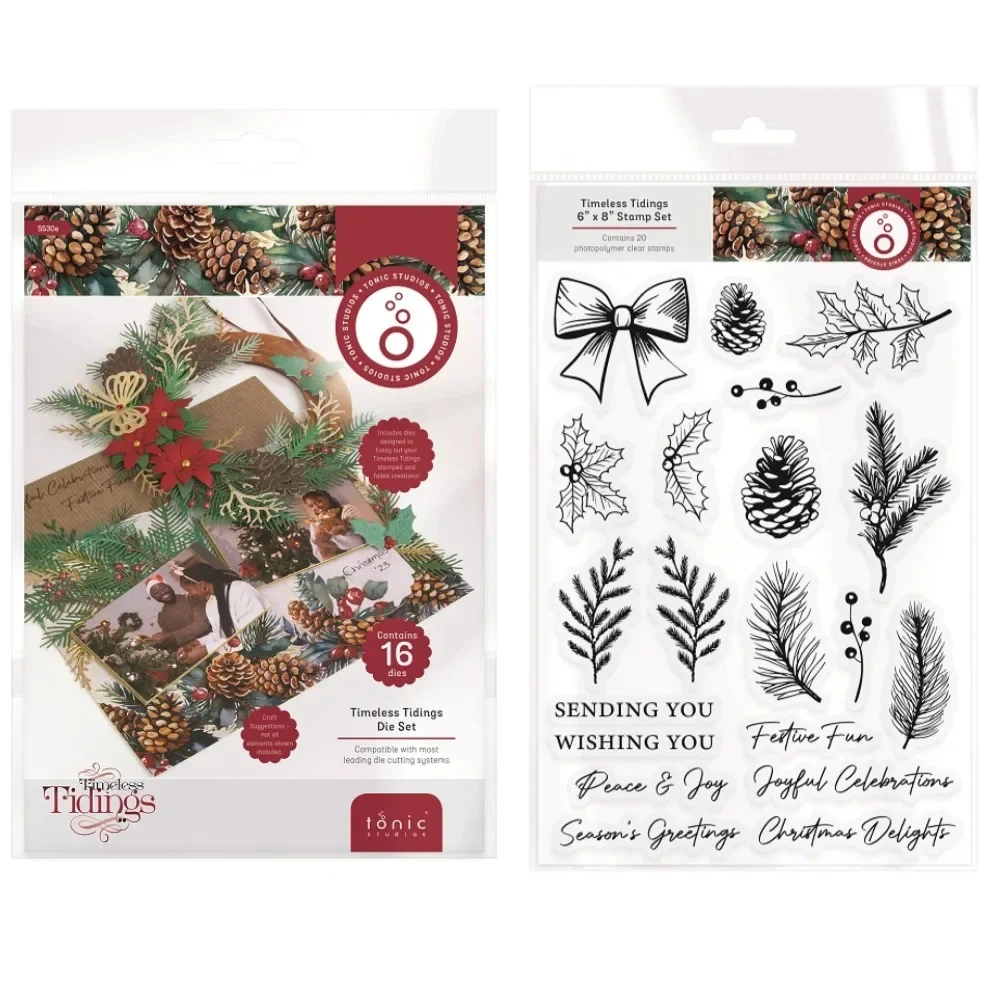 Роскошные рождественские неподвластные металлические штампы для резки и