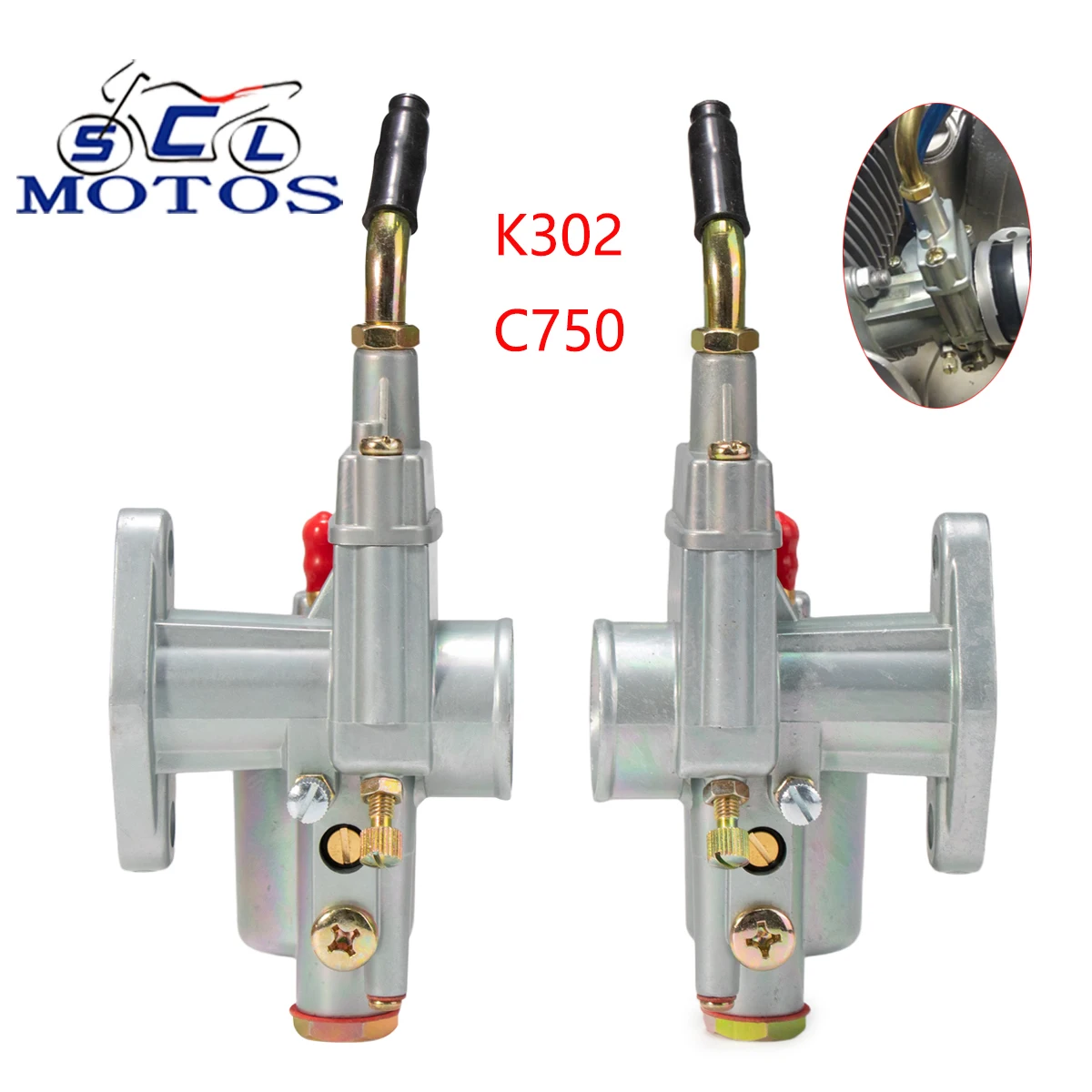 Фото Карбюратор Sclmotos KC750 PZ28 для мотоциклов BMW R50 R60 R75, ИМЗ, Урал М72, К750, КМЗ, Днепр К-302, К-301 №1