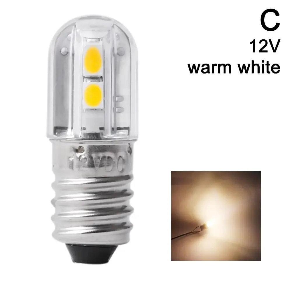 

LED лампа E10 VOPPV тёплый белый 6В 12В