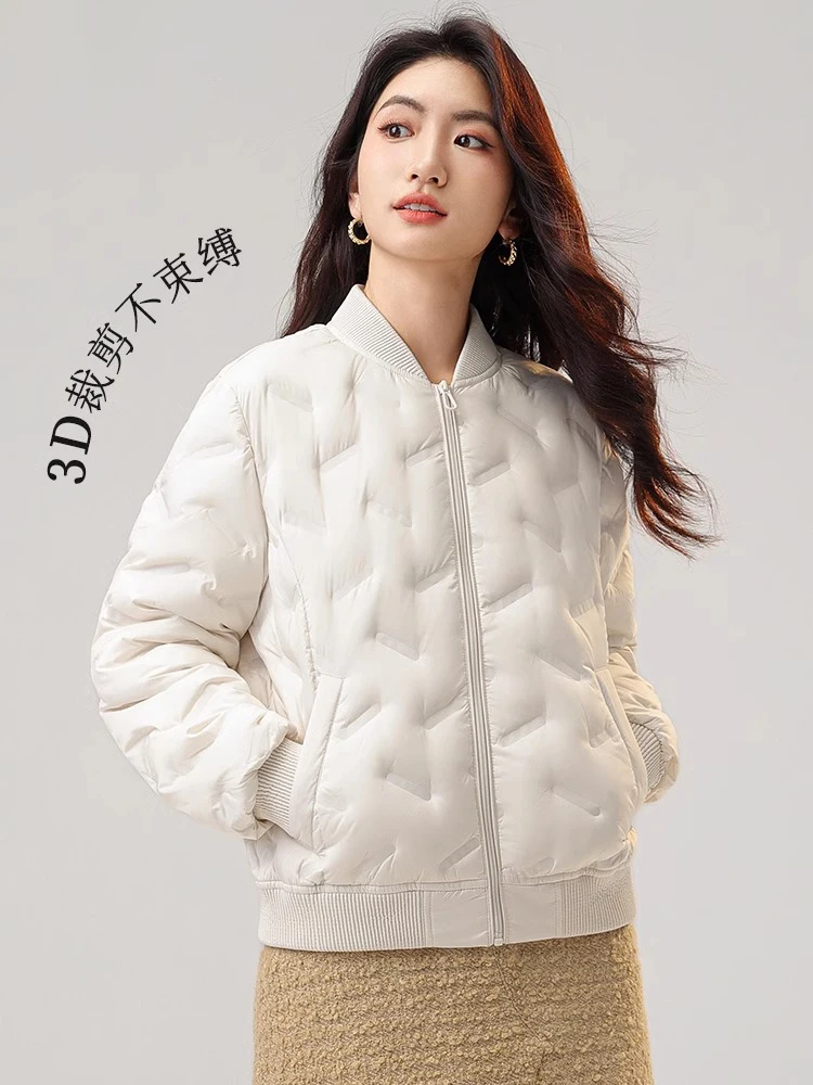 Высококачественный легкий пуховик French sle для женщин 2024 осенне-зимний роскошный