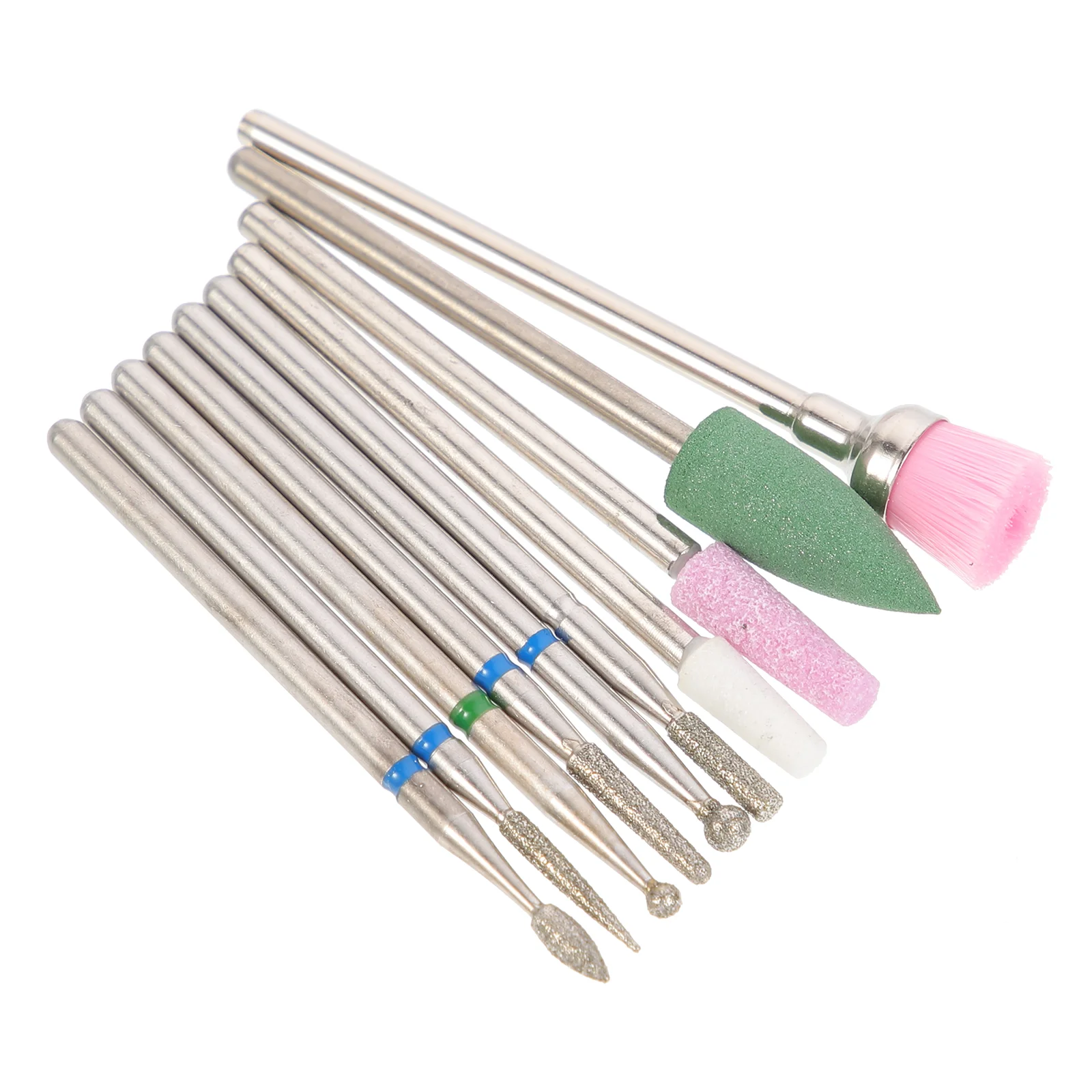 

10 шт., портативные фрезы для маникюра