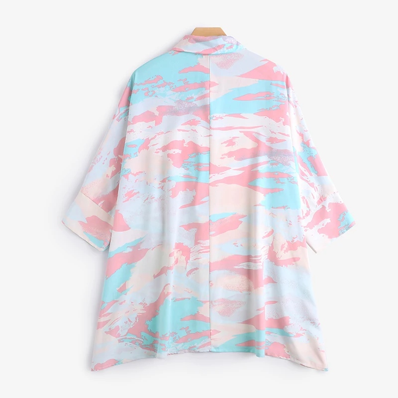 Женская богемная рубашка с завязкой Весенняя мусульманская абайя длинным