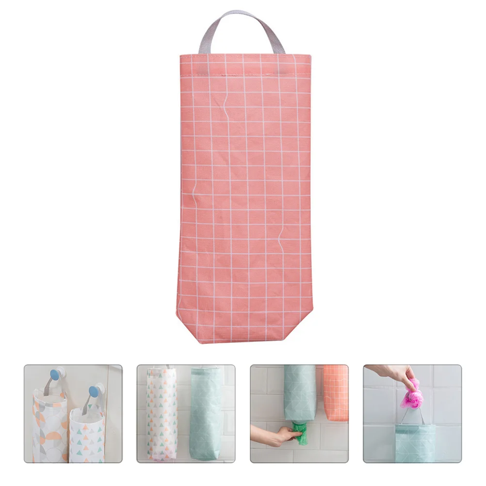 

Bag Grocery Trash Hanging Holder Wall Dispenser Bags Storage Containers Pocket Carrier Pouch Mount Case Box