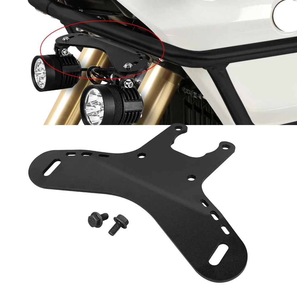 

Motorcycle Fog Lights Auxiliary Bracket Driving Lamp Spotlight Bracket Holder For YAMAHA Tenere 700 T700 XTZ 700 T7 2019 2020