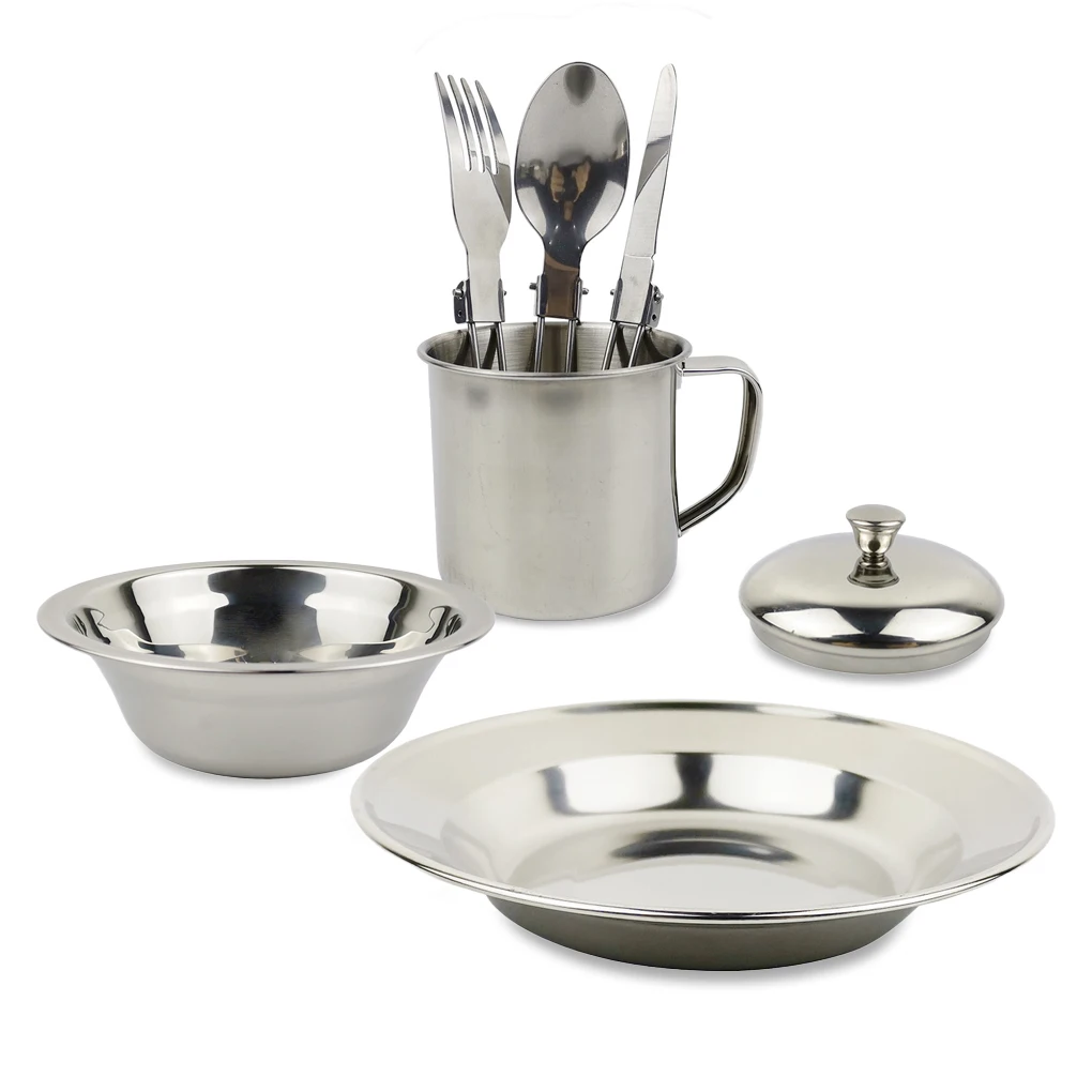 

6 шт./набор, столовые приборы из нержавеющей стали