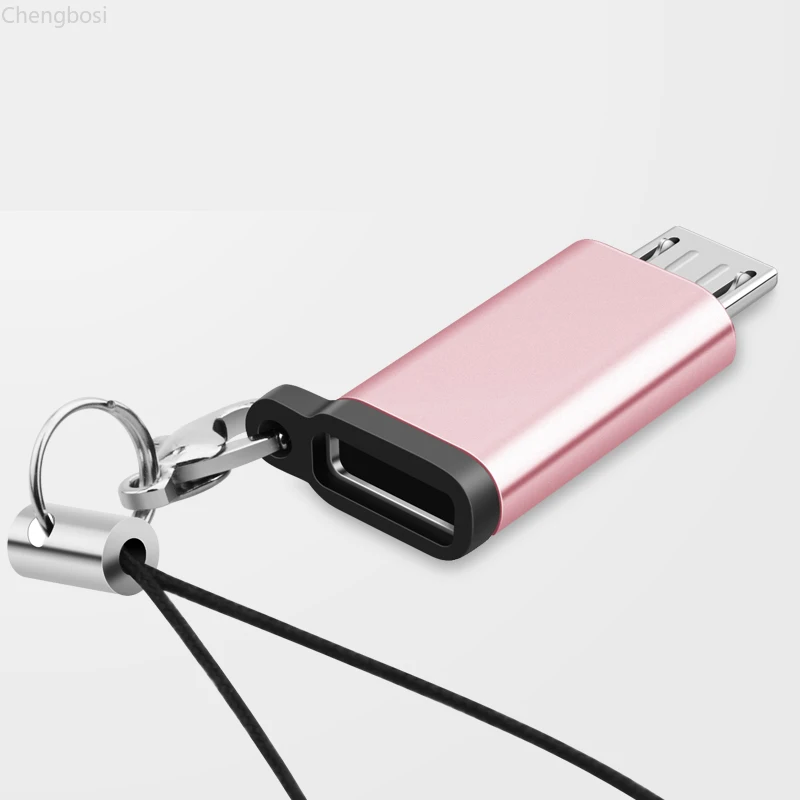 Кабель-адаптер USB Type-C мама-Micro папа для телефонов Android зарядное устройство Sycn Otg