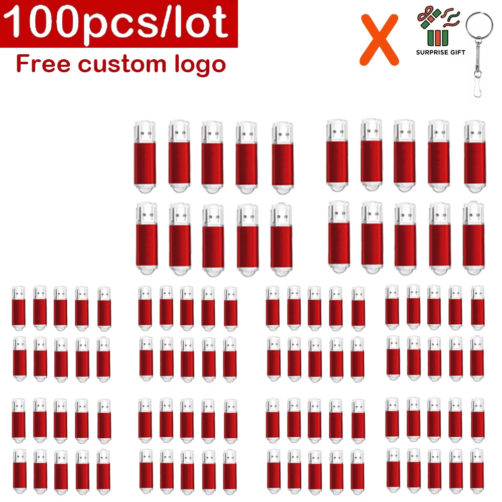 Оптовая продажа 100 шт./лот 16 ГБ флэш-накопитель USB 2 0 водонепроницаемый