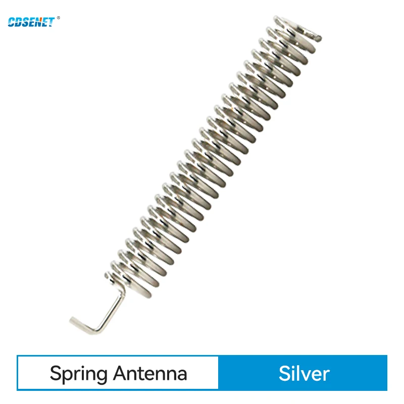 

CDSENET 20 шт./лот 433 МГц 868 МГц 915 МГц пружинная антенна дБи Серебряная антенна Hunter с точкой сварки