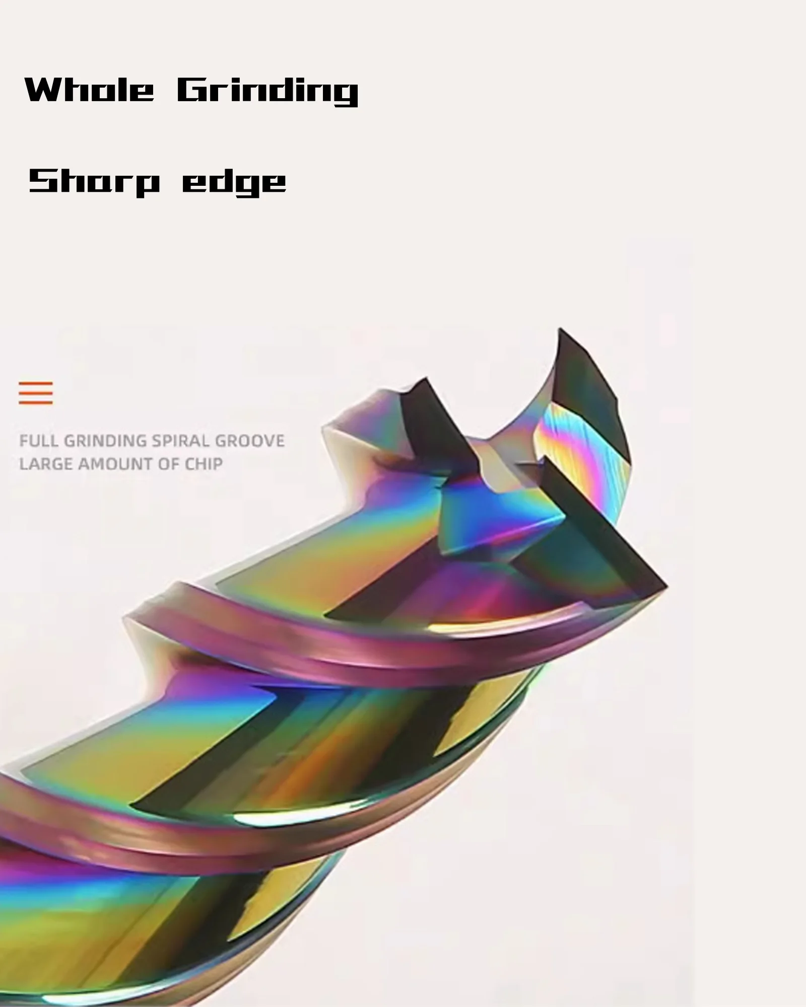 3 шт. HRC55 8 0 мм вольфрамовый стальной квадратный нос канавки карбидные концевые