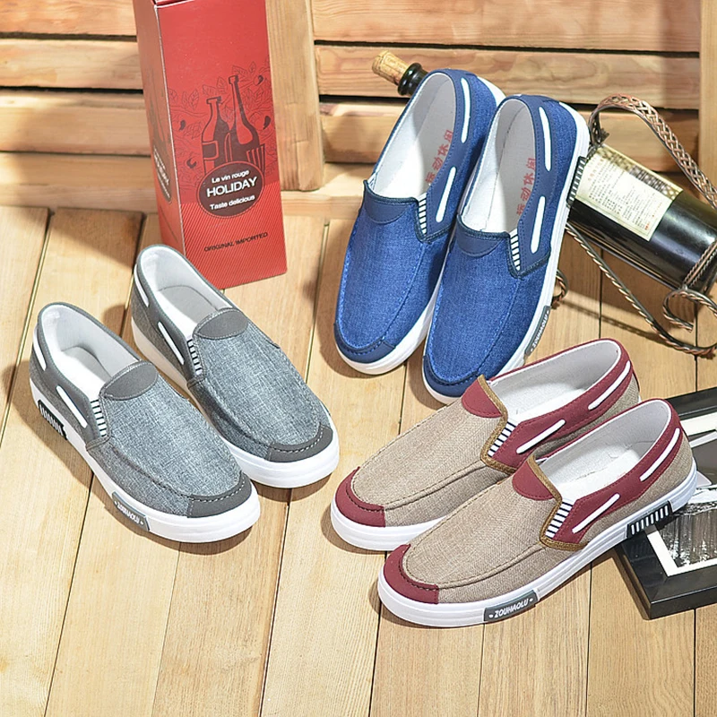 

Vulcanized Shoes Spring Men's Low Top Flat Lightweight Breathable Sneakers Comfortable Non-Slip Fashion Outdoor Casual Shoes