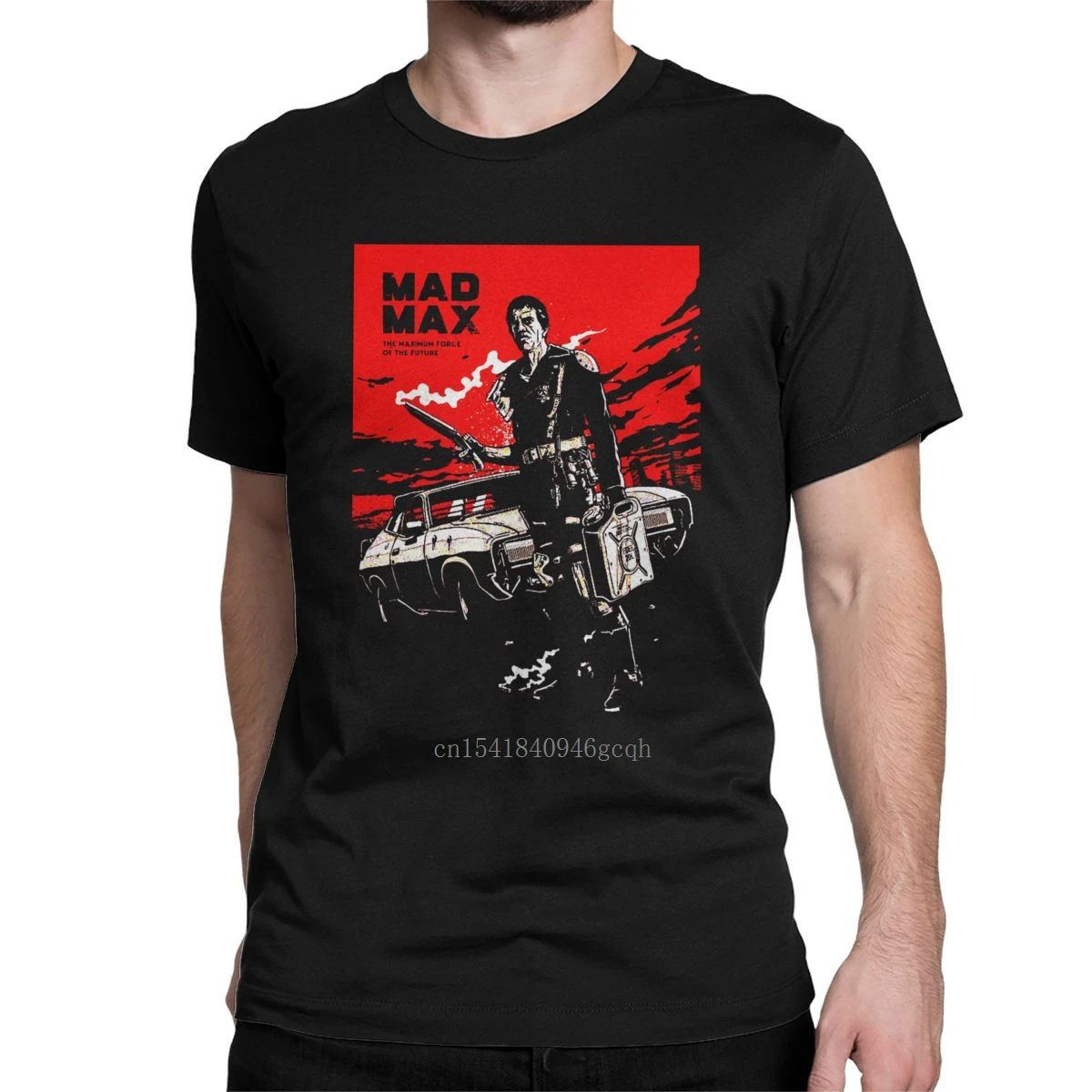 

Men T-Shirt INTERCEPTOR Mad Max Casual Pure Cotton Tees Short Sleeve Tom Hardy T Shirt Crewneck Tops Plus Size
