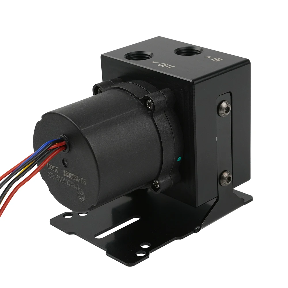 

PU-MP-M8W, двойной G1/4 "Впускной Выпускной насос, ручное управление скоростью для компьютера водяного охлаждения жидкий цикл сборки, 5 м, 600л/ч