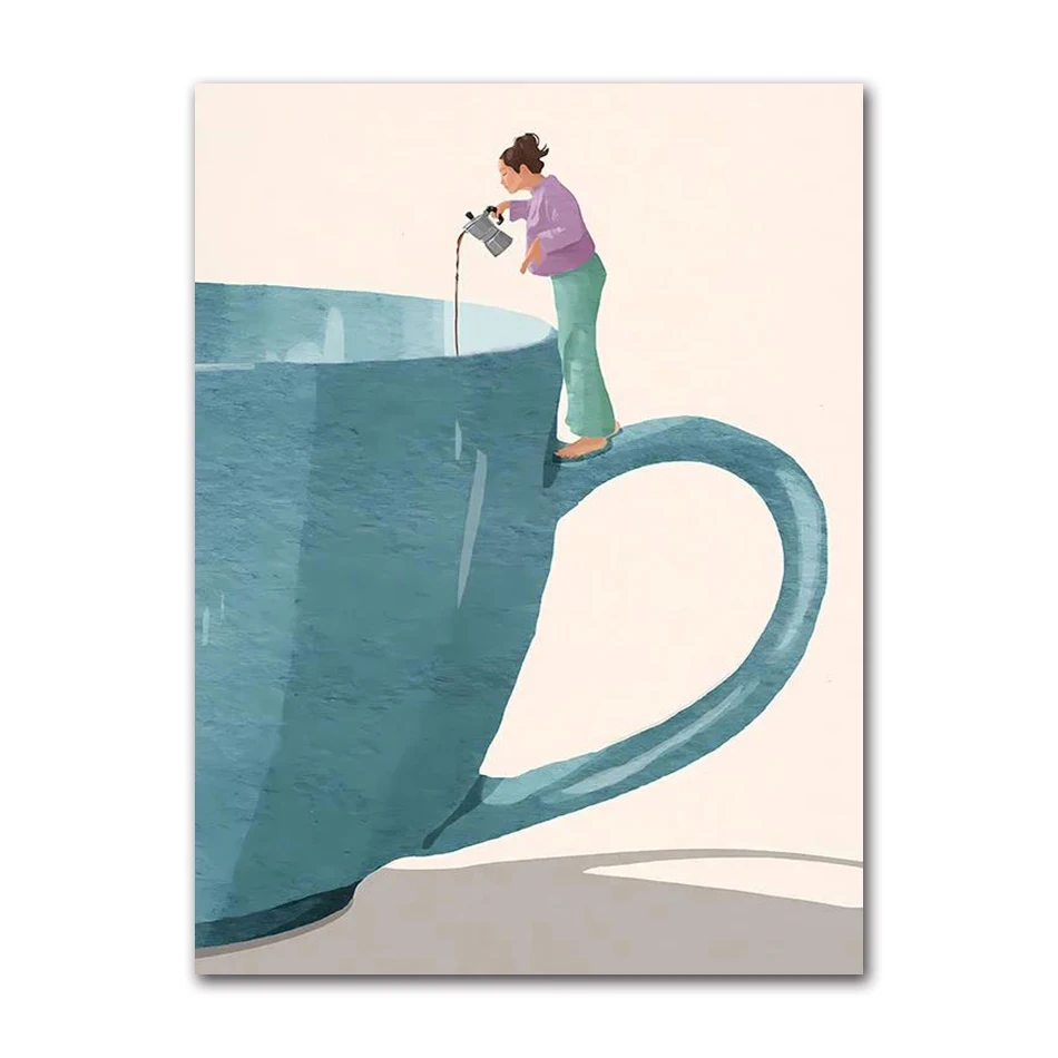 

Настенная картина AliPaint "Минималистичная Ежедневная жизнь"